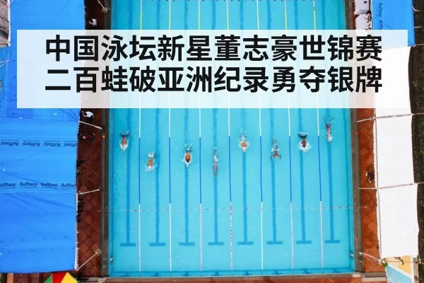 中国泳坛新星董志豪世锦赛二百蛙破亚洲纪录勇夺银牌